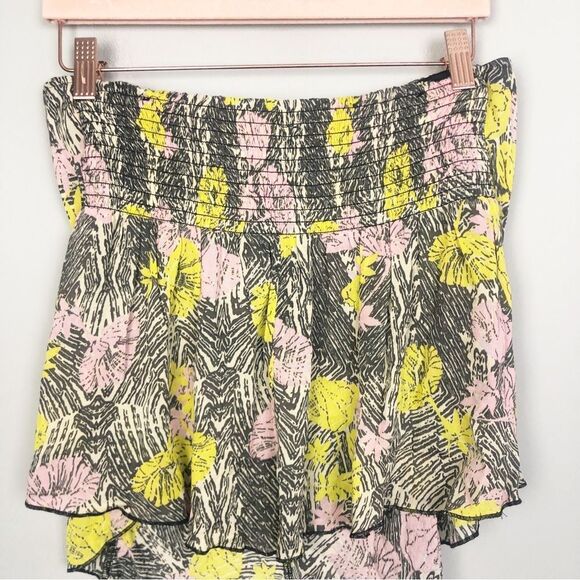 FREE PEOPLE | INTIMATELY Pool House Floral Strapless Tube Top Women’s Size M - Picture 8 of 11